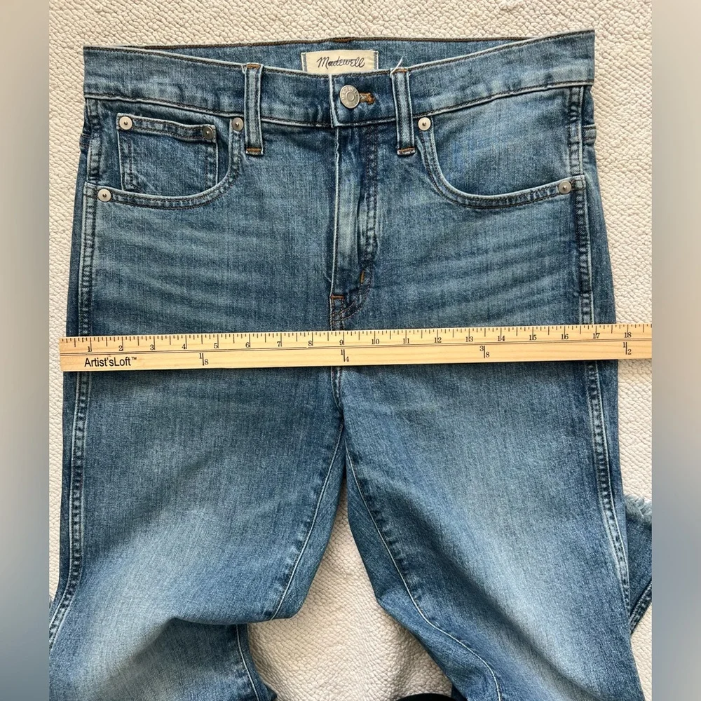 Madewell Cali Demi-Boot Blue Jeans Women’s Size: 29 - Picture 12 of 16